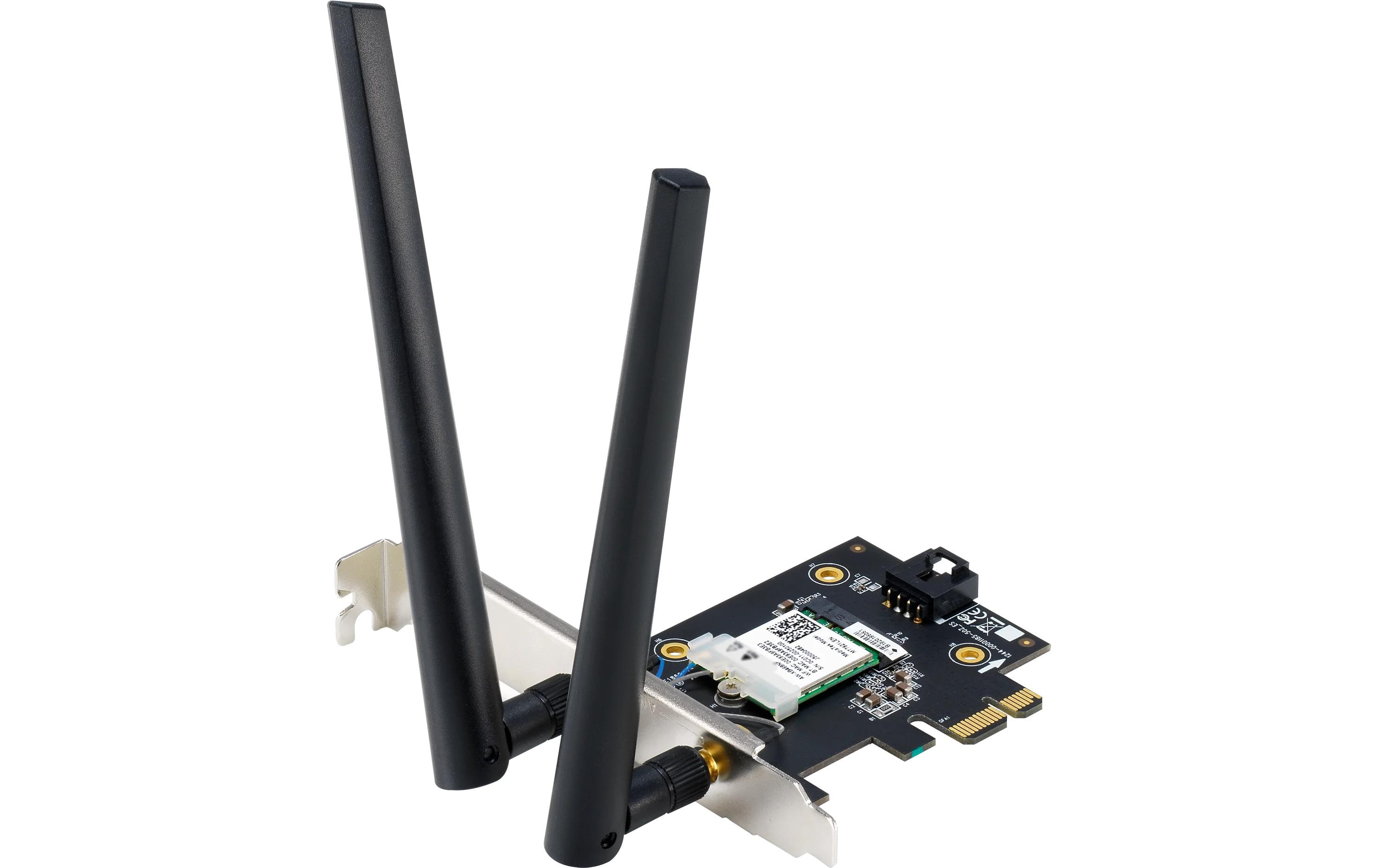WLAN-AX PCIe Adapter PCE-BE6500WiFi 7 PCI-E Adapter 6GHz, 4096-QAM, Bluetooth 5.4, WPA3