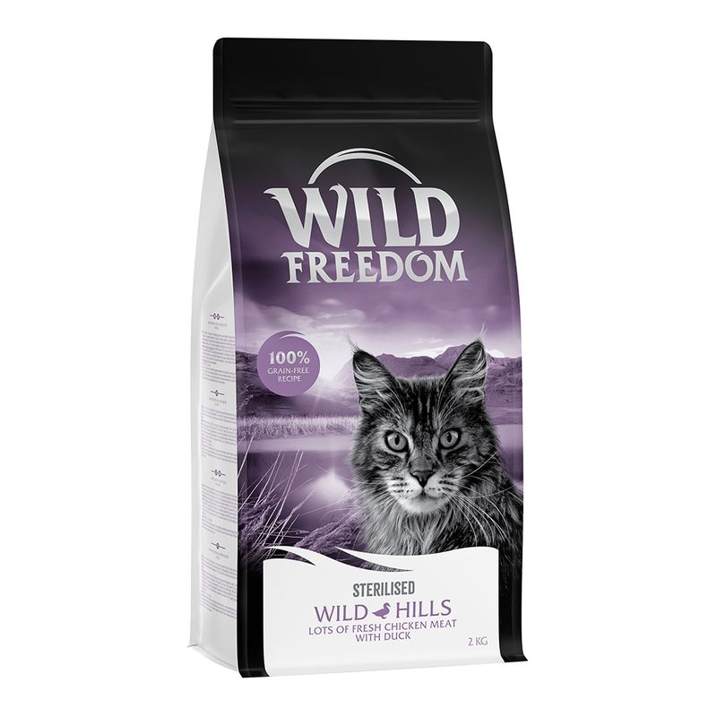 Wild Freedom Adult Wild Hills Sterilised, canard - sans céréales