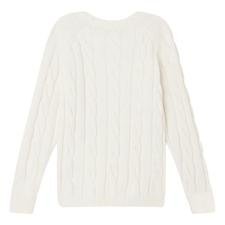 Bonpoint Pull Coton et Cachemire Dalton | Ecru