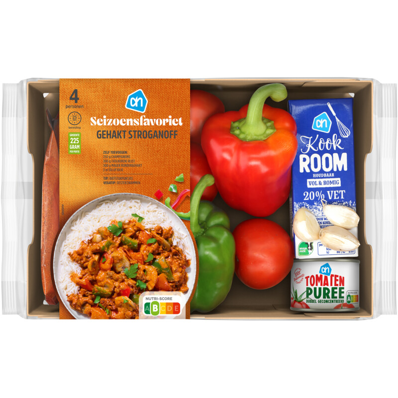 AH Gehakt stroganoff verspakket