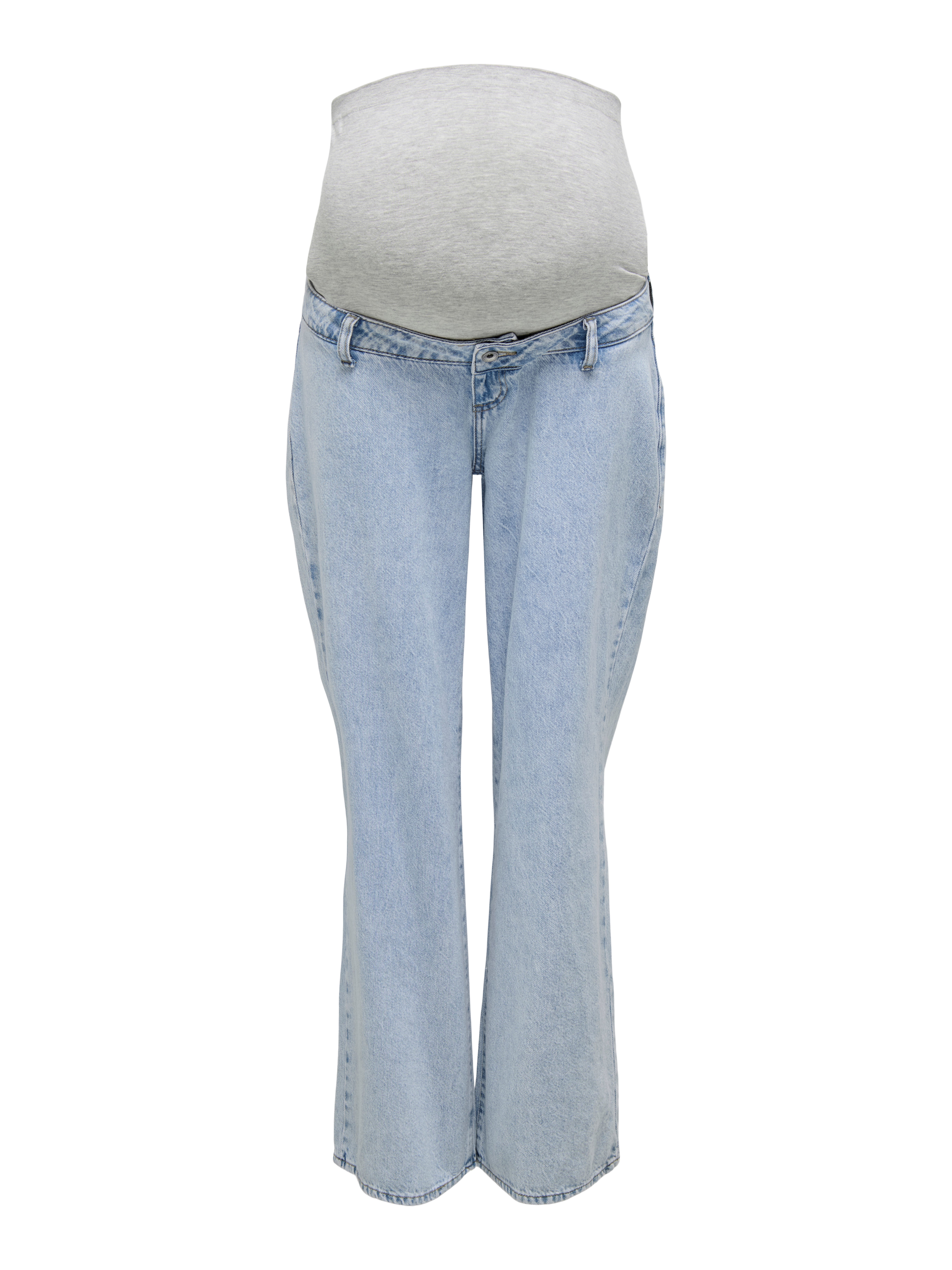 OLMKANE Weiter Beinschnitt Jeans Light Blue Denim