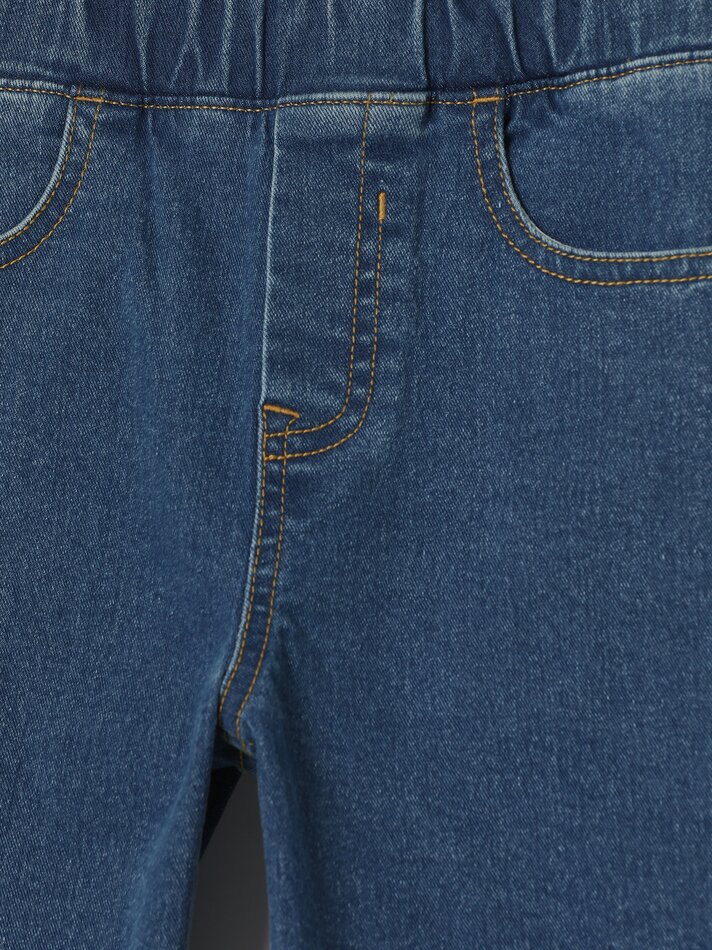 Bermuda jogger jeans - Indigo