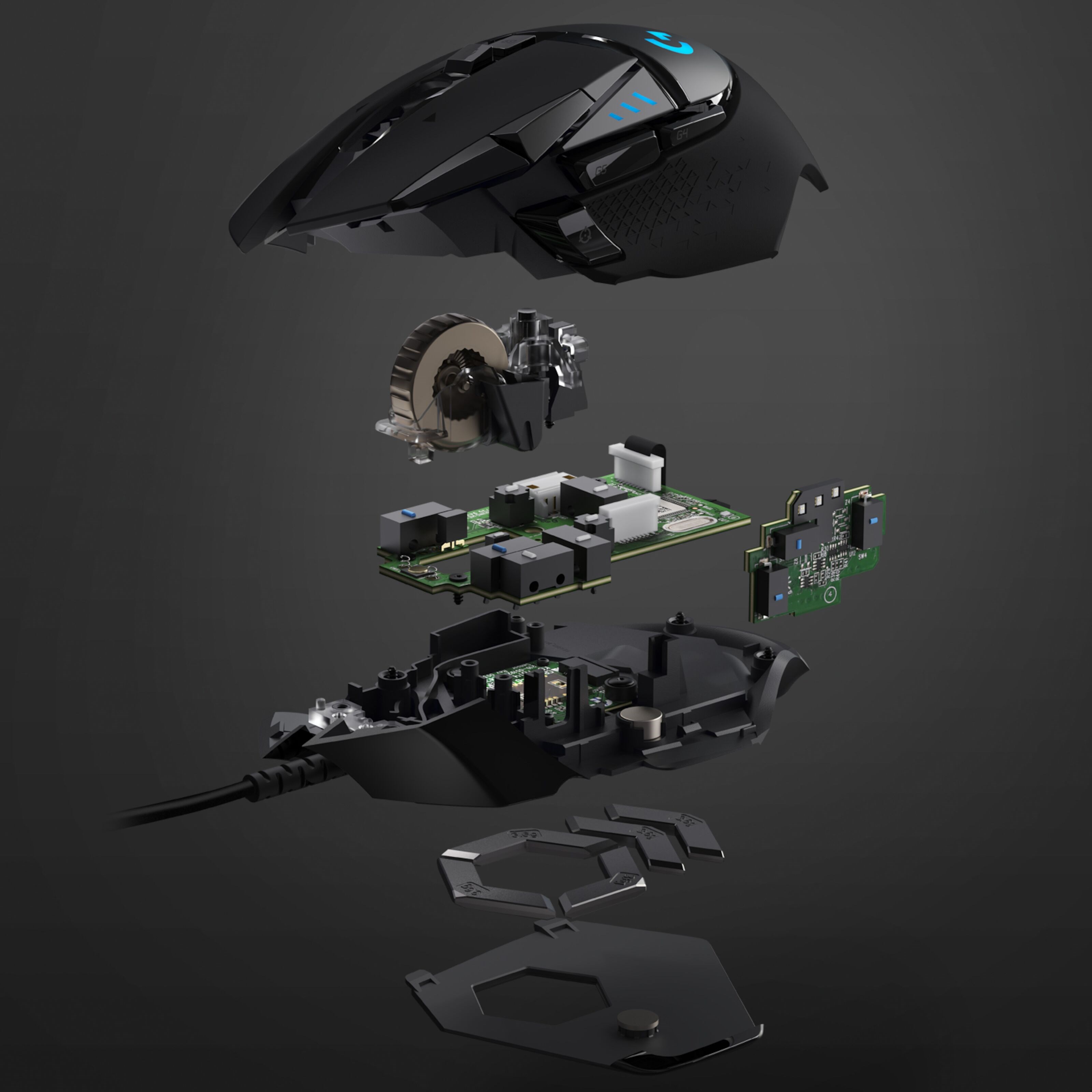 Logitech G 502 Hero Profesjonell gamingmus