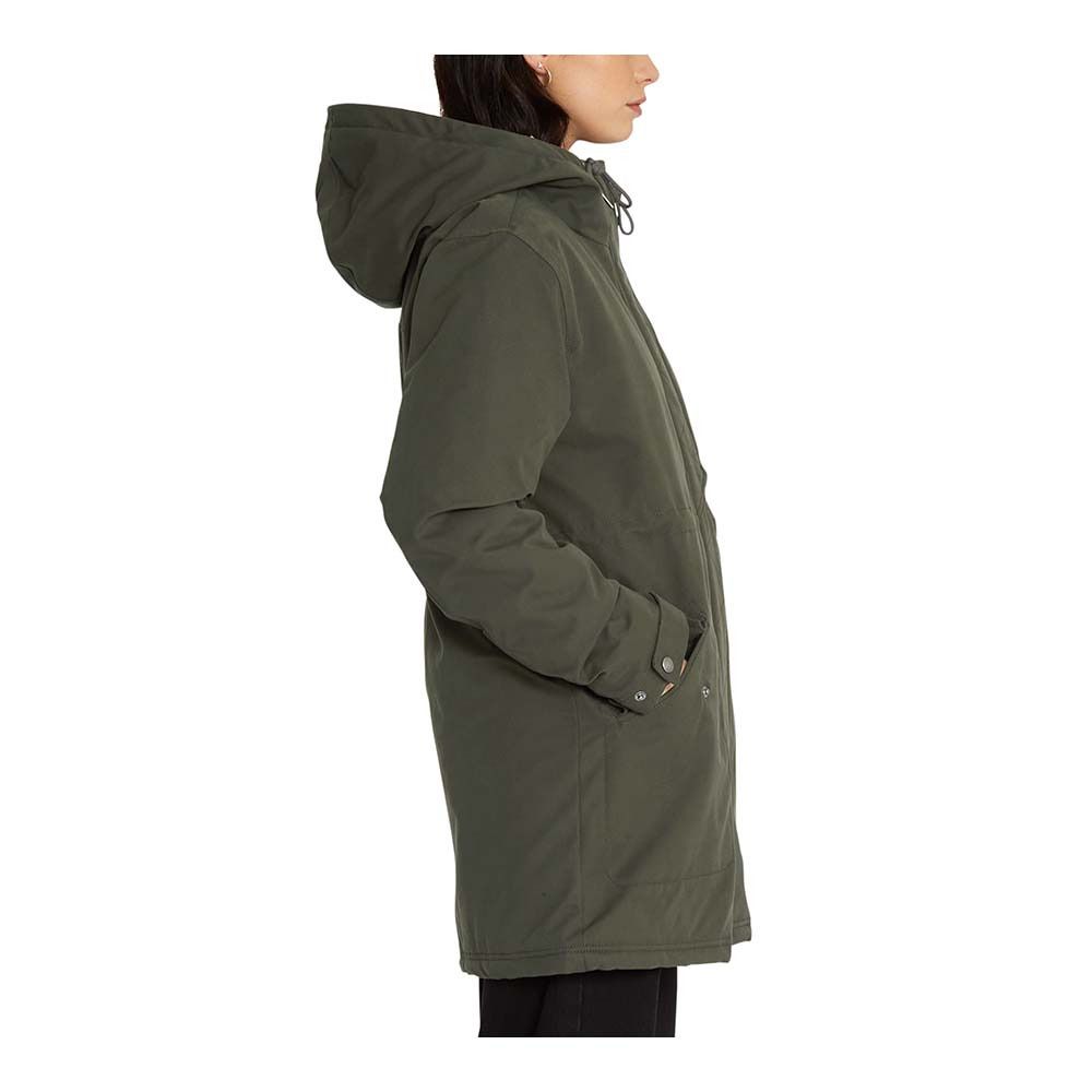 Volcom LESS IS MORE 5K - Parka Femme rinsed black