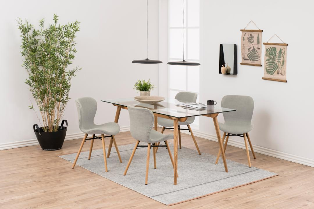 Eetkamerstoel Pescara creme - set van 2