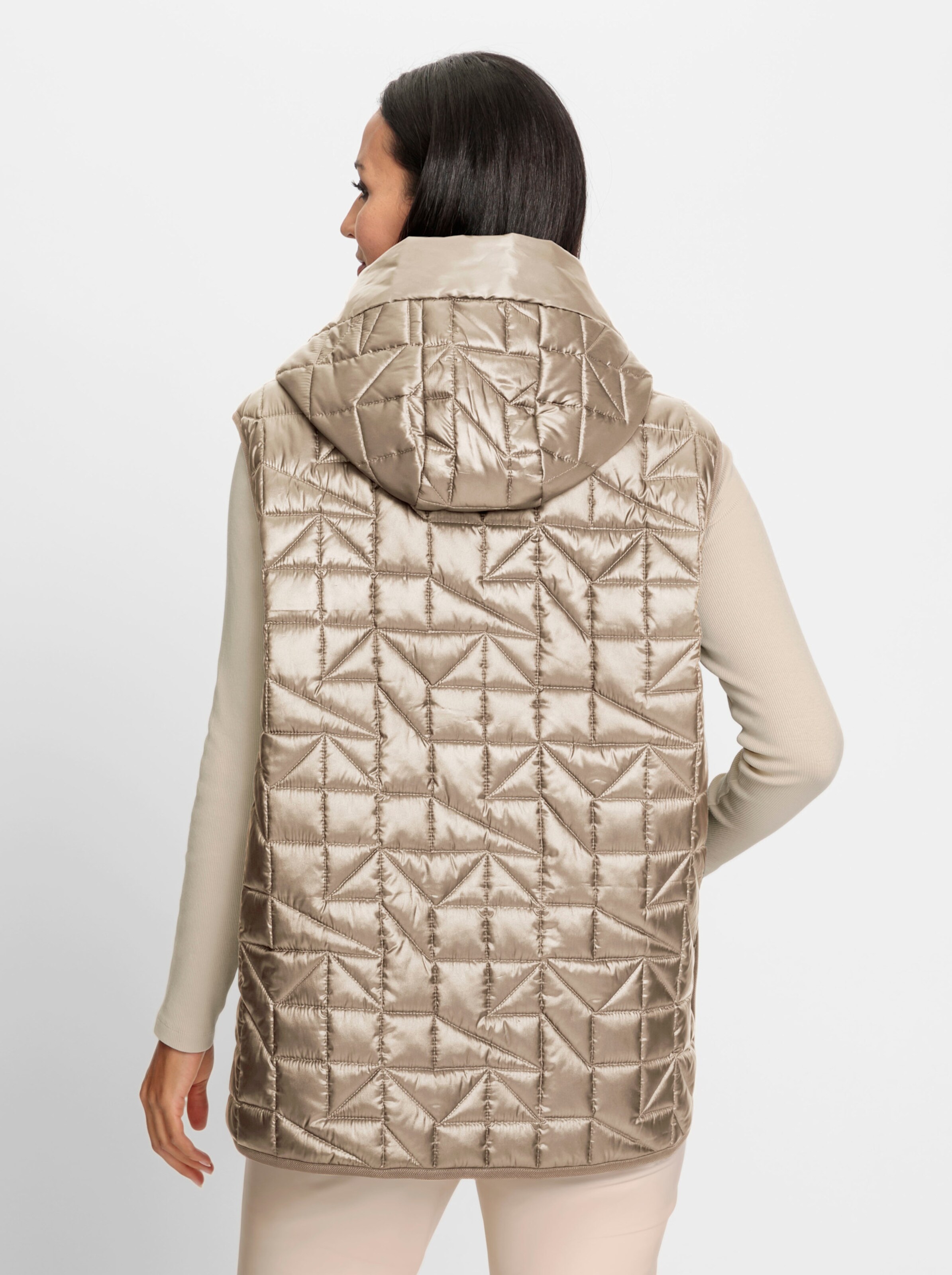 heine Steppweste in beige