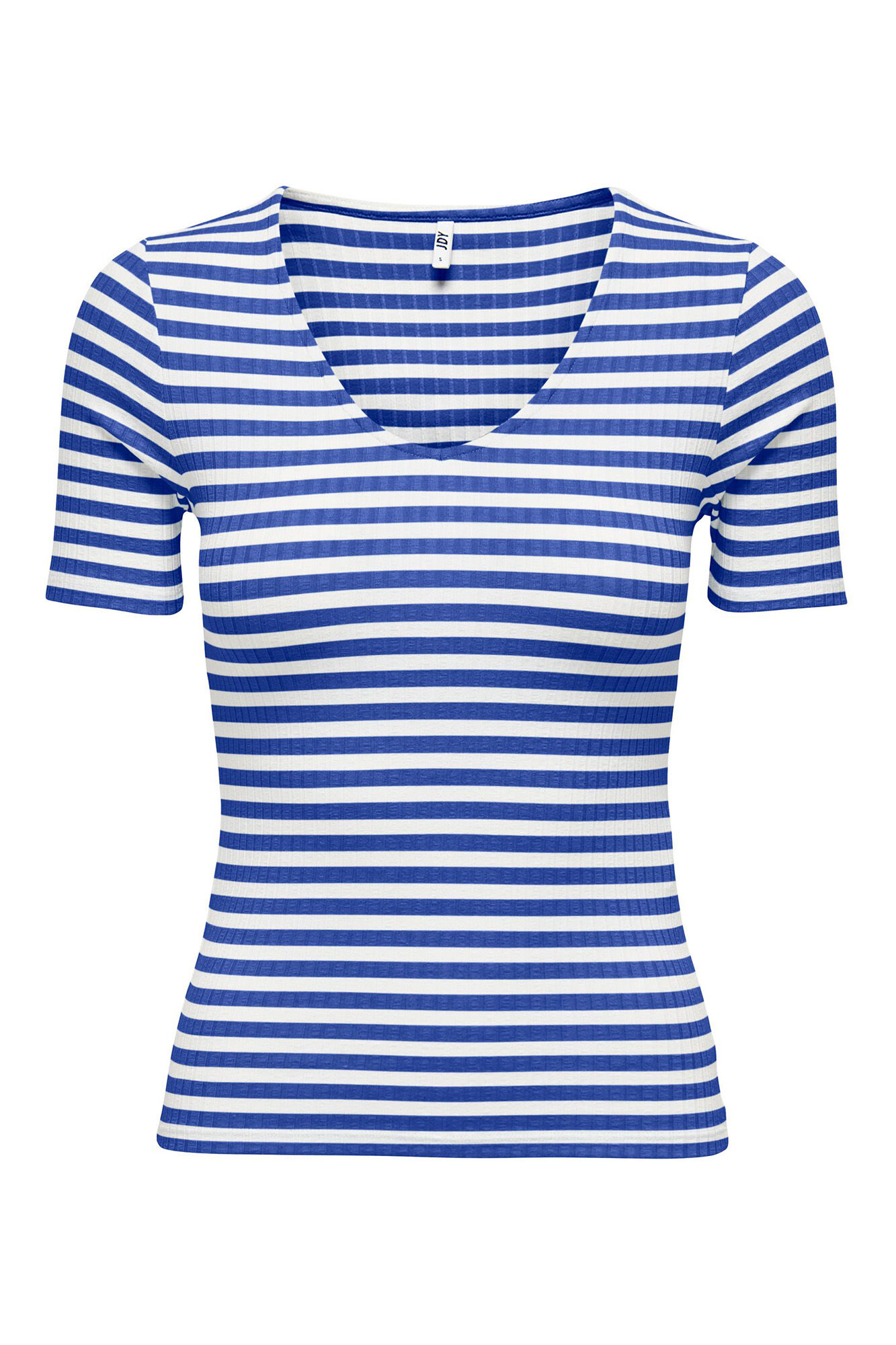 Blusa listrada de manga curta