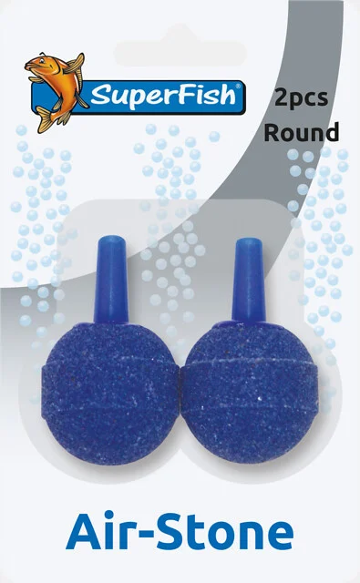 Superfish Luchtsteen Kogel Blister 2 Stuks