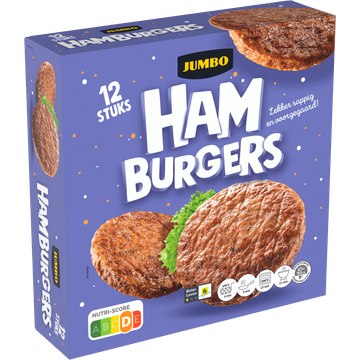 Jumbo Hamburgers 12 Stuks