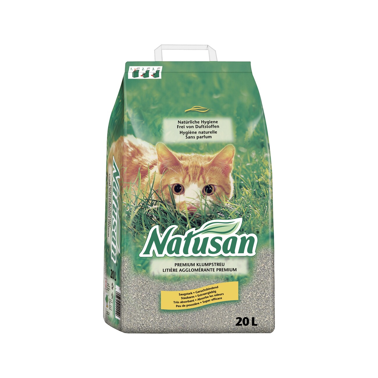 Natusan Premium Klumpstreu 20 l