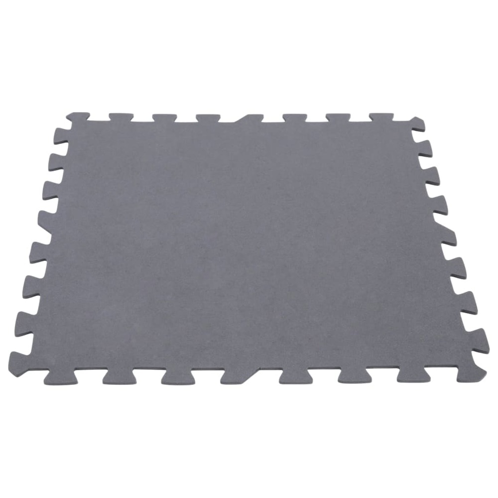 Protecteur de sol rembourré verrouillable 8pcs 50x50x0,5cm 1,9m²