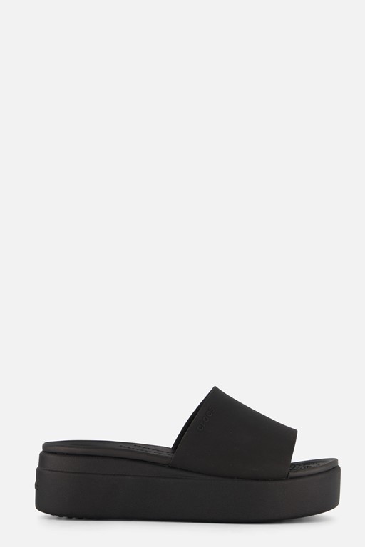 Crocs Brooklyn Slide Slippers zwart Rubber
