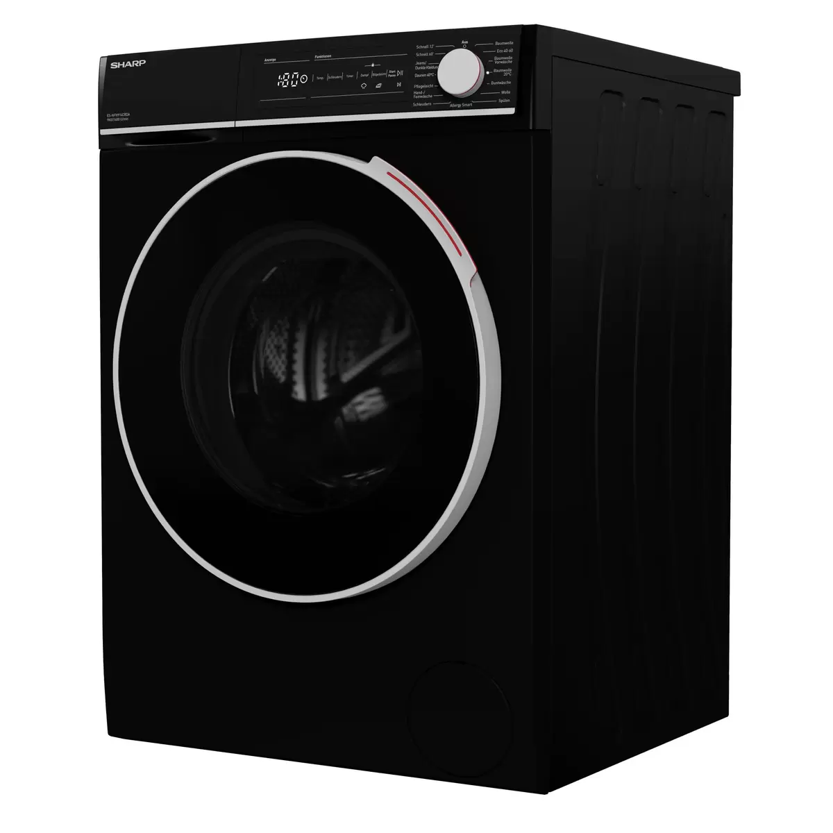 Waschmaschine 9kg Sharp ES-NFH914CBDA-DE Schwarz