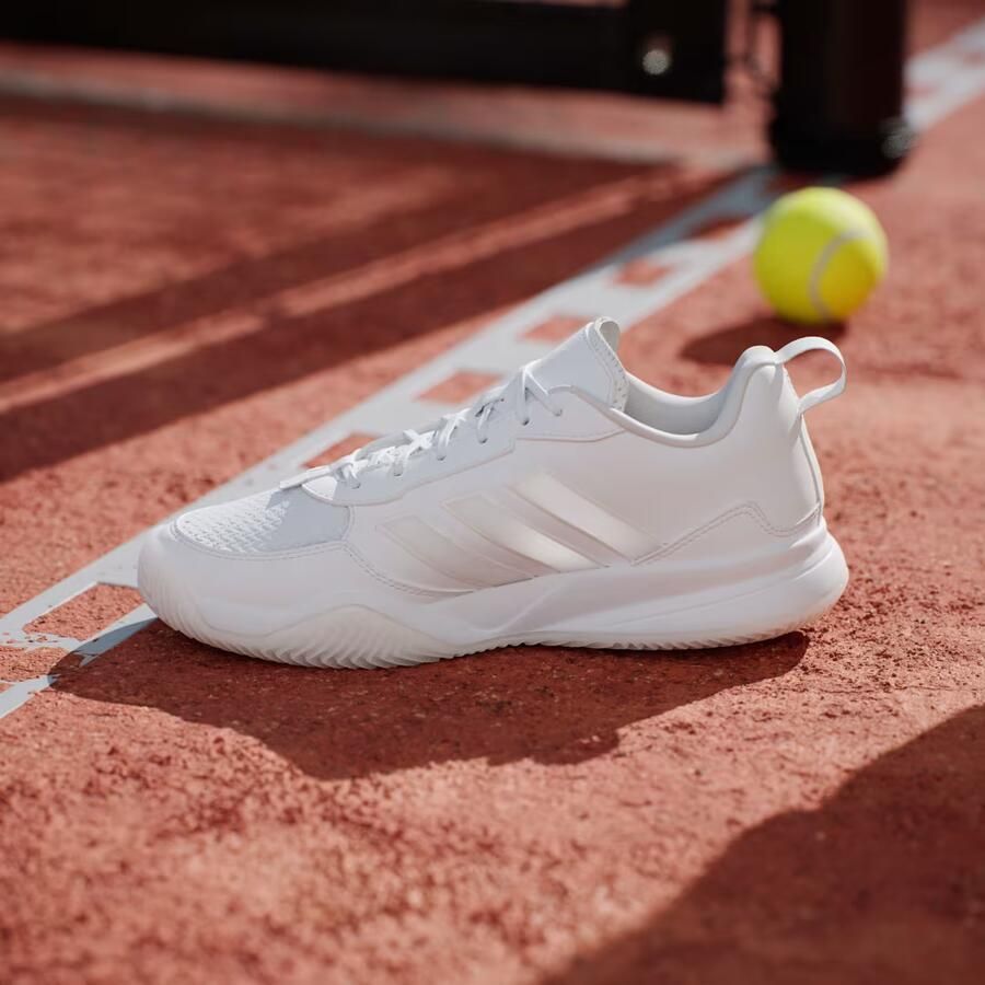 Adidas Performance Avaflash Tennisschoenen Dames Wit