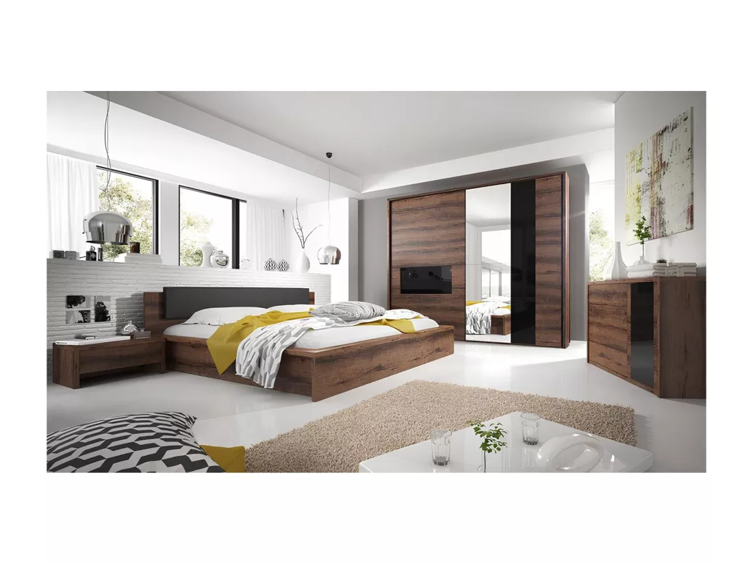 Chambre complète INDIRA 160x200 cm