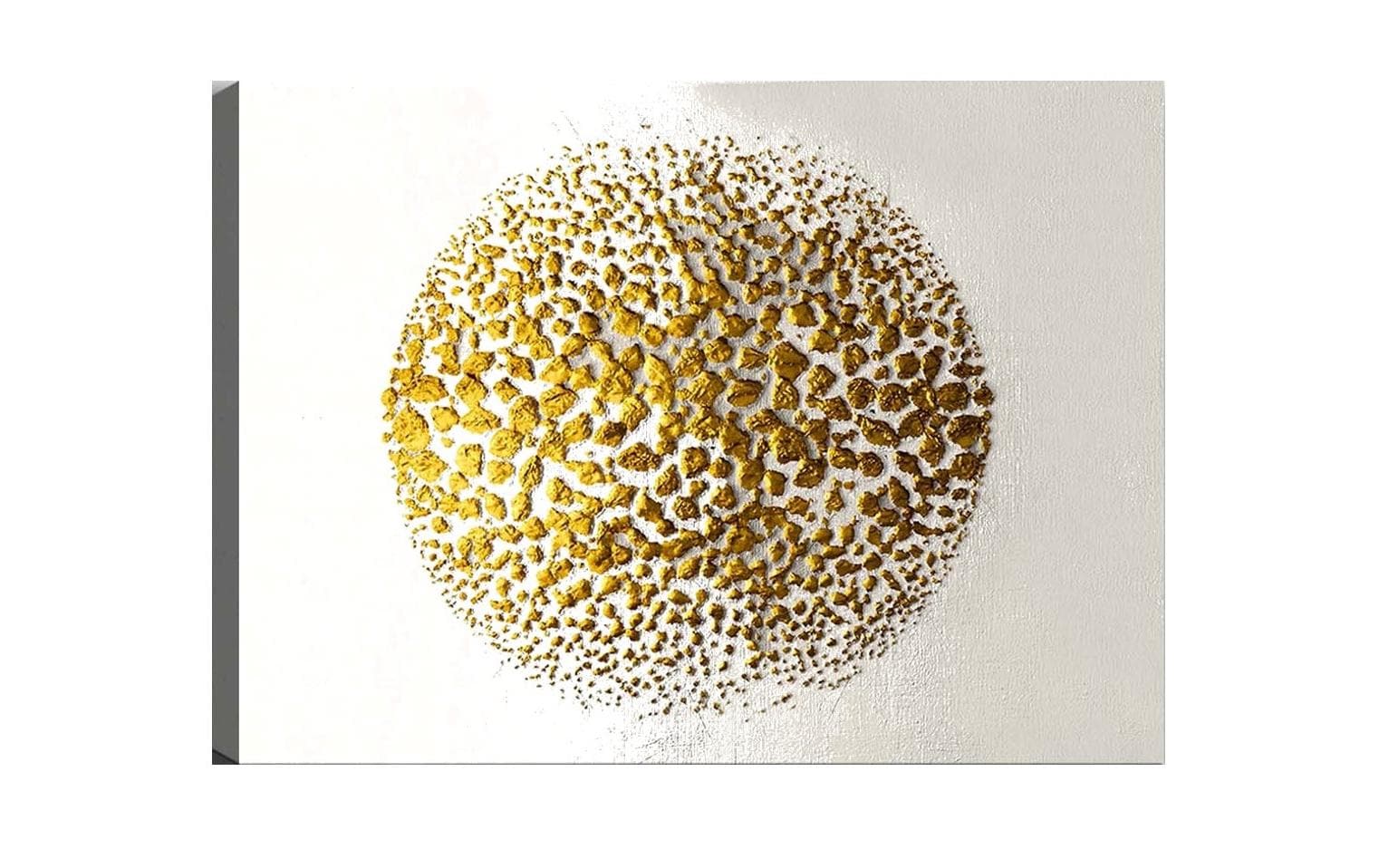 Bild Golden Circle 70 x 100 cmDekorative Leinwandmalerei