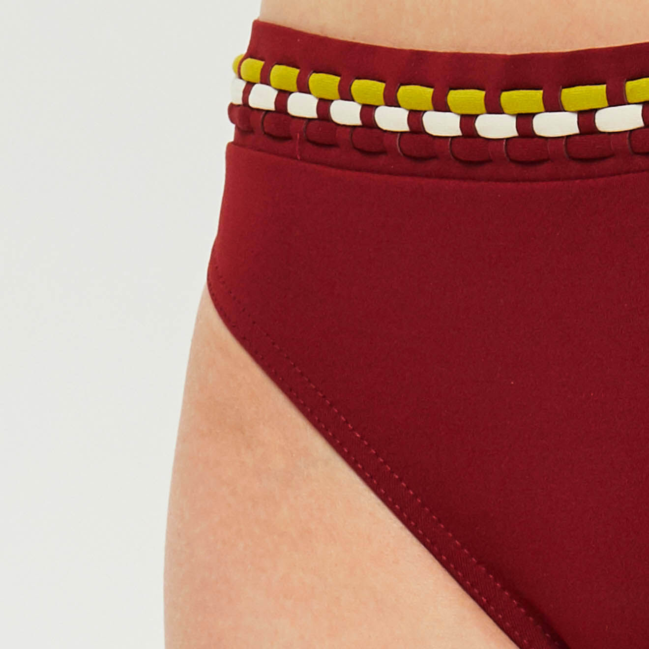 Iodus Bas de maillot Usoa rouge bordeaux