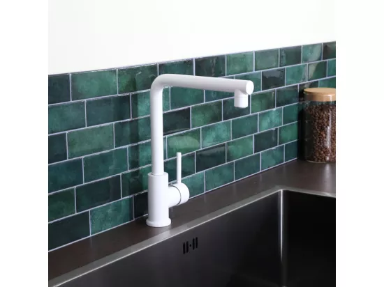 Pure II mitigeur évier blanc - Essebagno