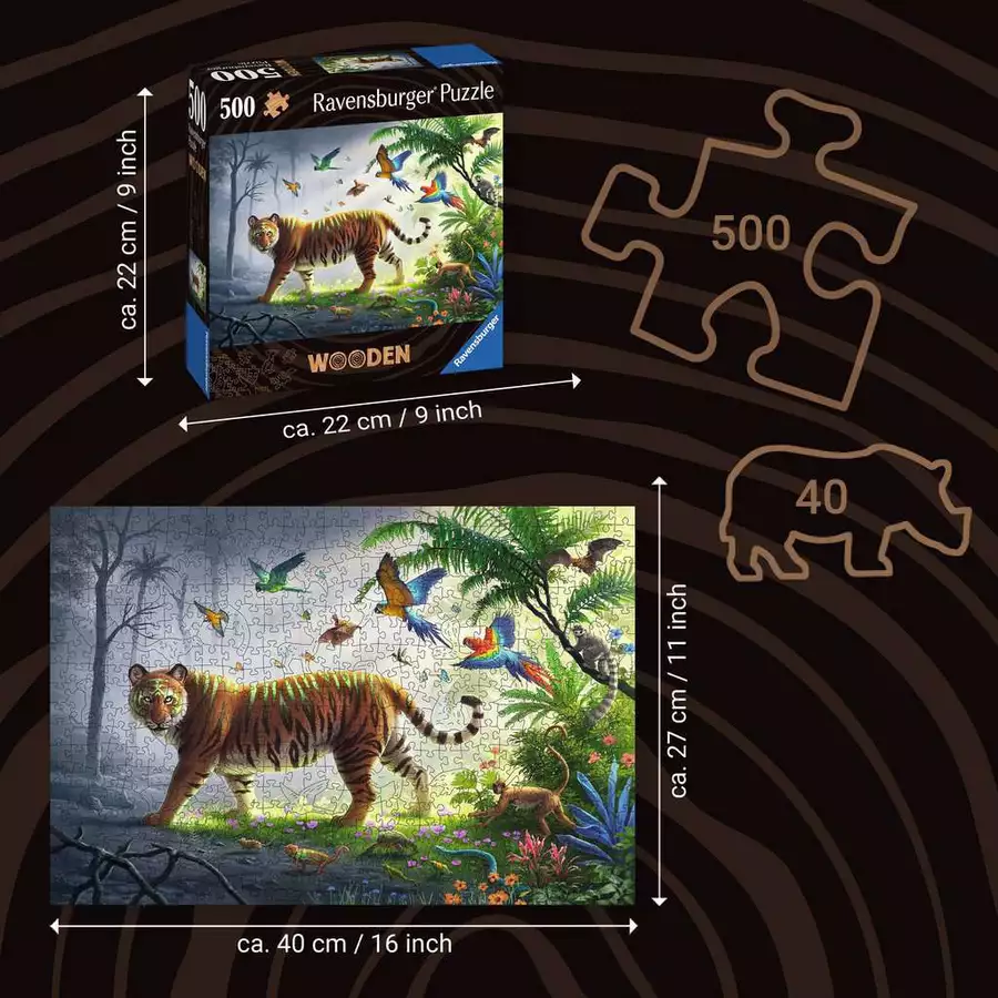 Ravensburger Tiger im Dschungel bunt