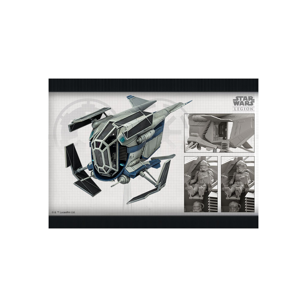 Star Wars Legion: LAAT/IE Patrol Transport Unit Expansion