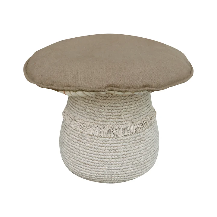 Lorena Canals - Spiel- und Aufbewahrungskorb, Giant Mushroom, natur / hellbraun