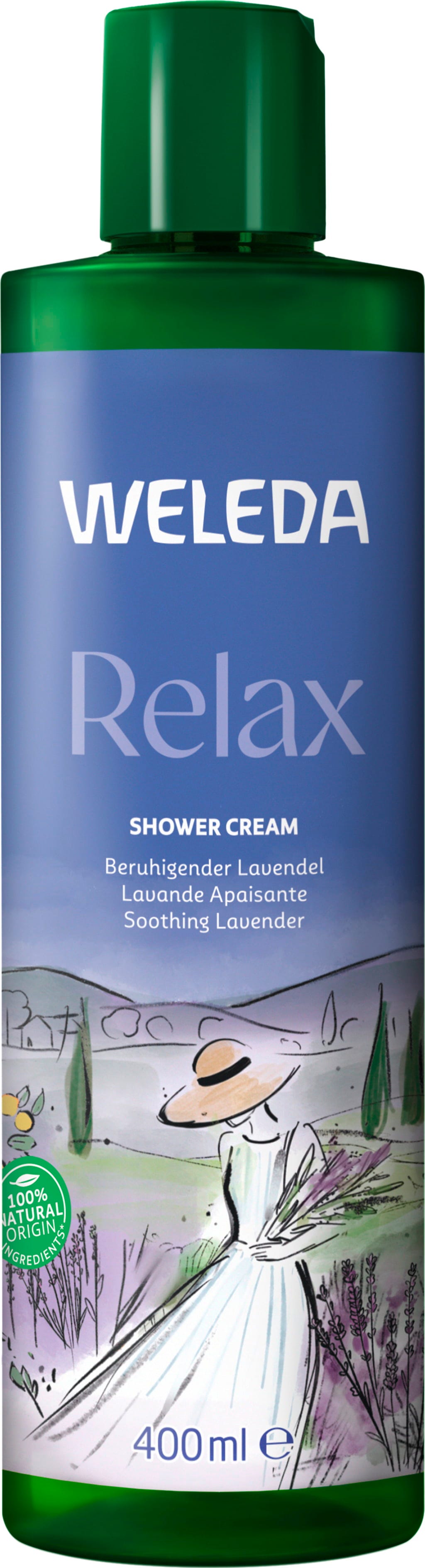 Weleda  Relax Shower Cream Lavendel, 400 ml