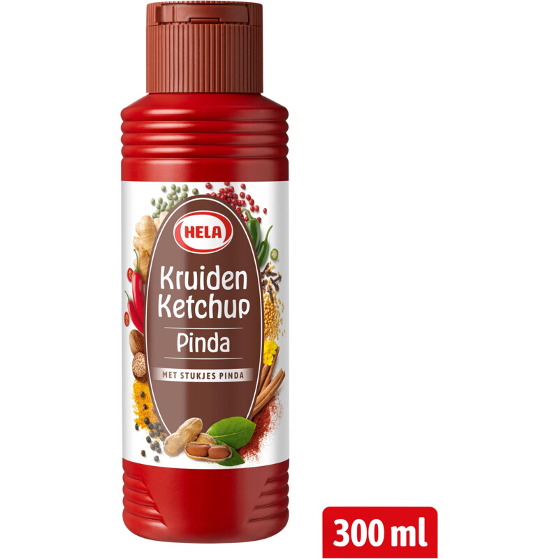 Hela Kruiden ketchup pinda