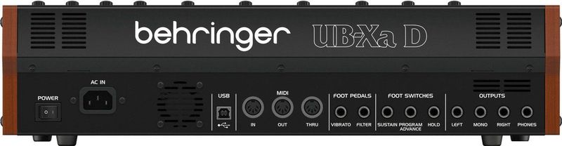 Behringer - UB-Xa D - Analoge Synthesizer - Zwart - Desktopmodel