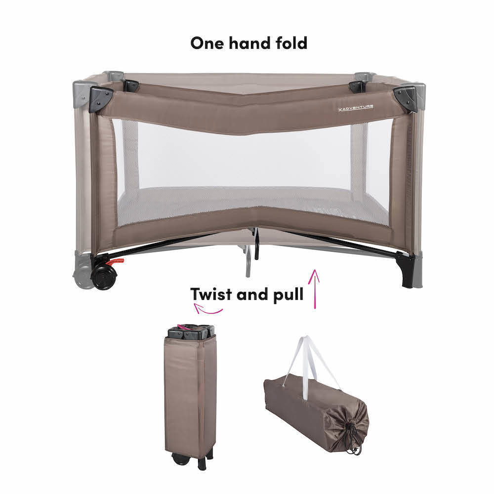 Xadventure campingbedje / reisbed Twist