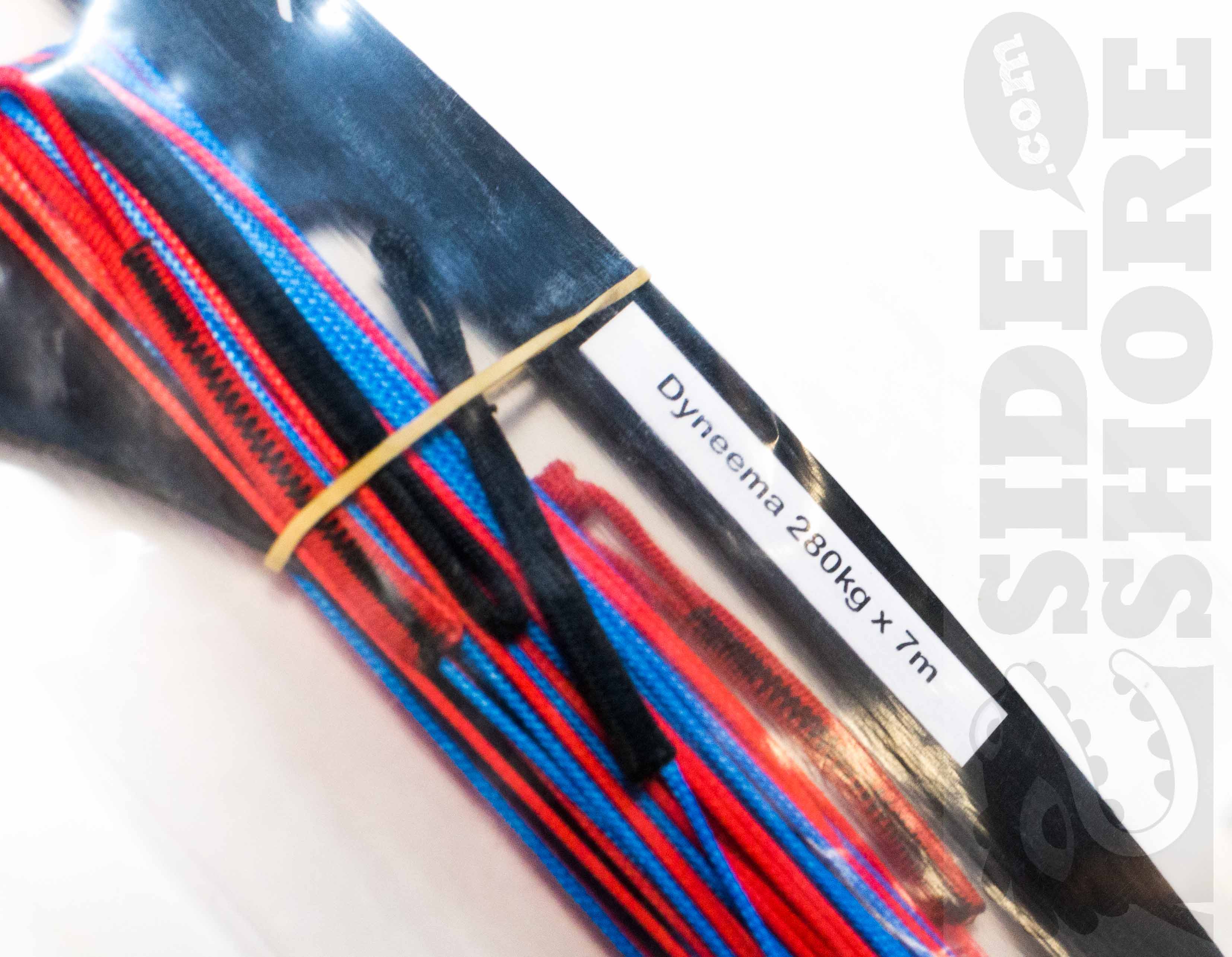 Side On Rallonge ligne Kite Dyneema 280kg 2 X 7m Couleurs