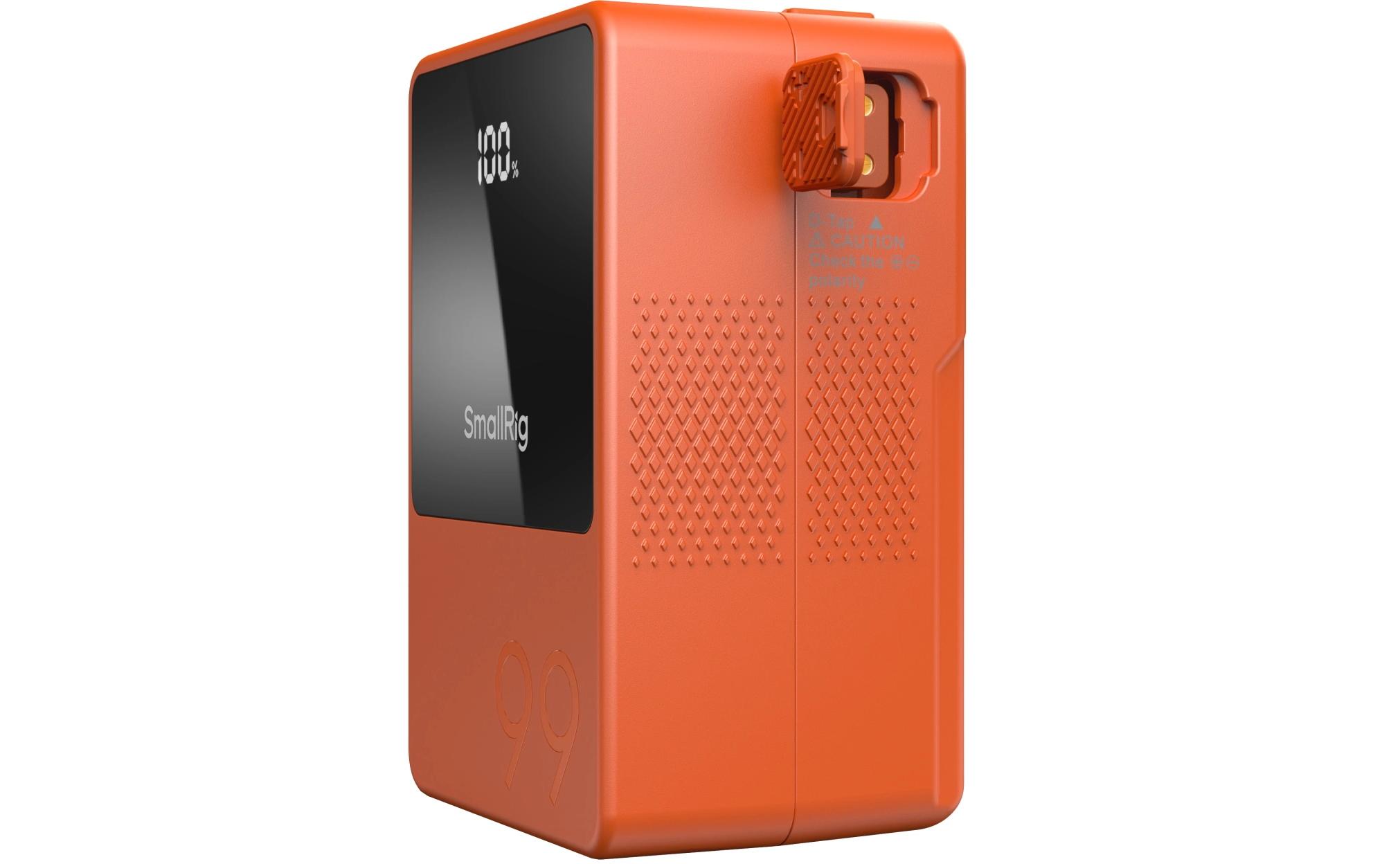 VB99 Mini V-Mount-Batterie Orange<br>Kompakter und leichter V-Mount-Akku