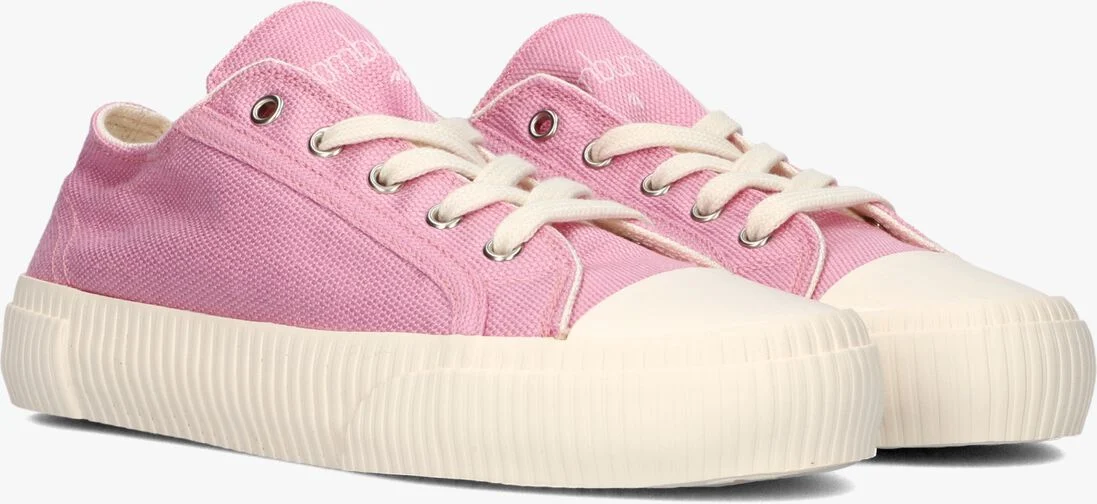 BAMBURISTA roze bamburista lage sneakers ladybug baby low