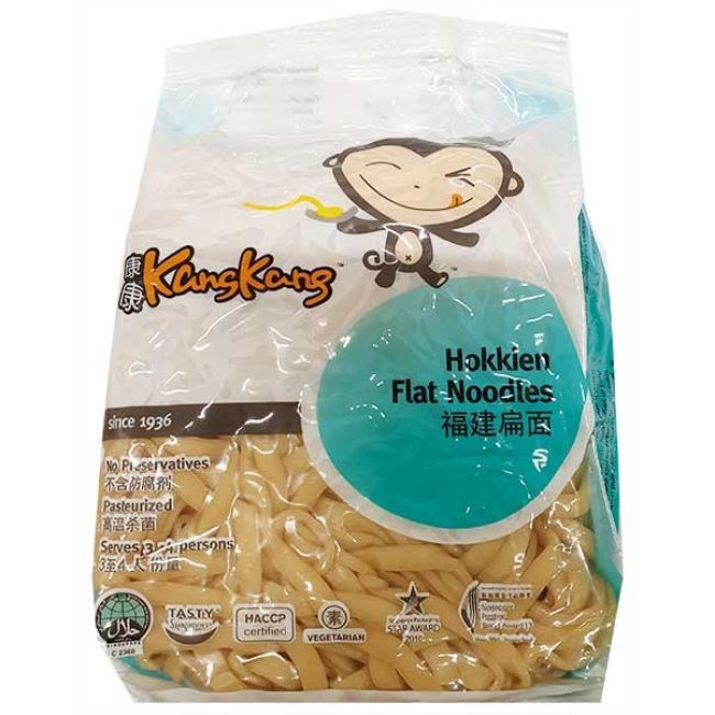 Kang Kang Hokkien Platte Noedels 420g