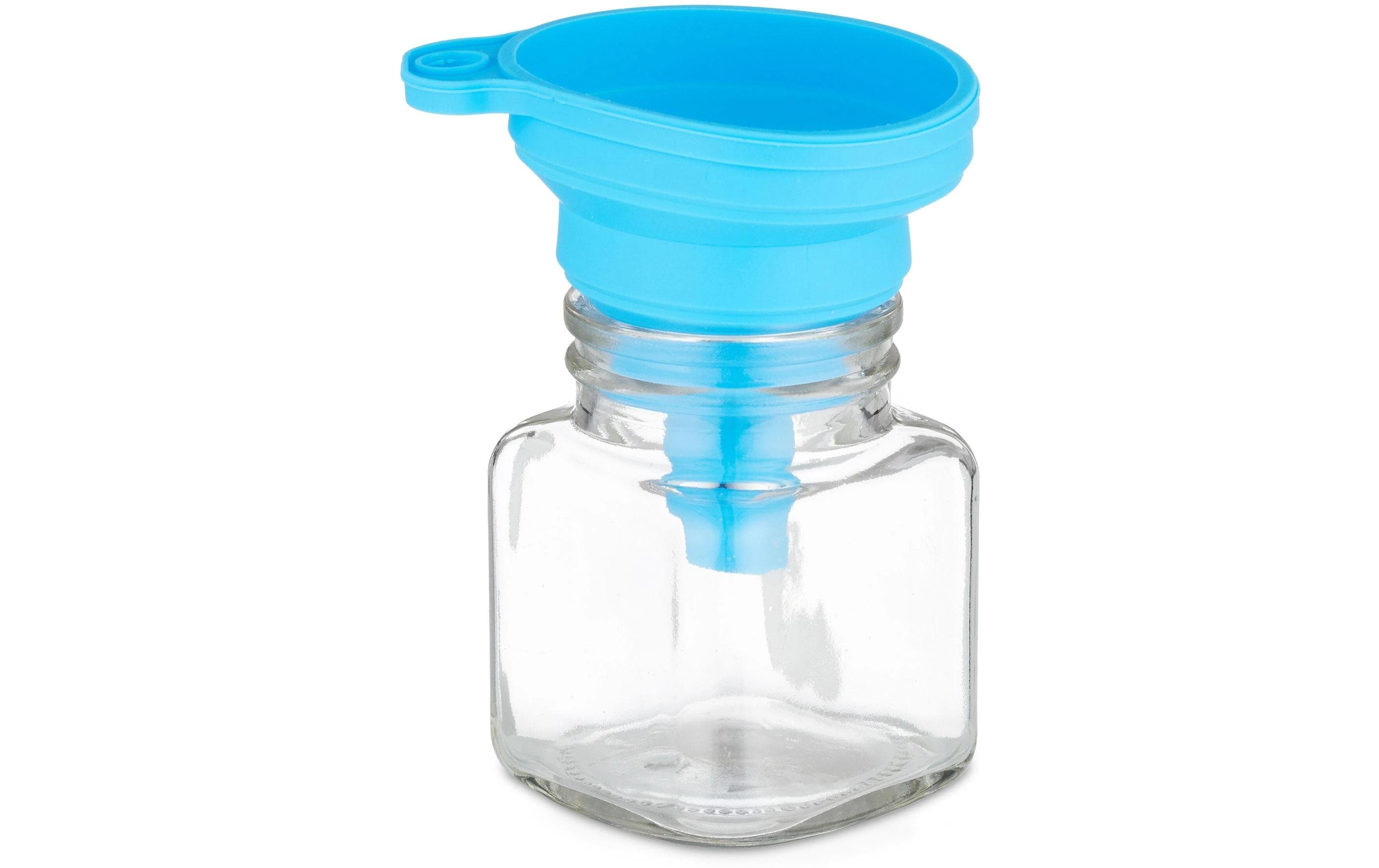 Korkenglas Hellbraun/Transparent 20 StückEckige Gewürzstreuer zum Beschriften