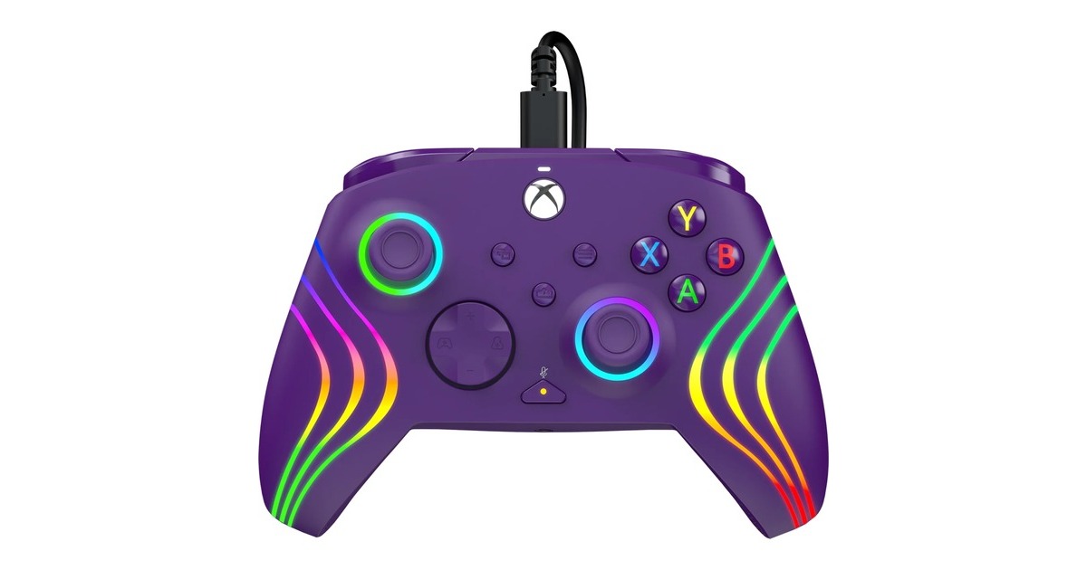 PDPWired Controller - Afterglow Wave  (Lila, Xbox Series X|S, Xbox One, PC)