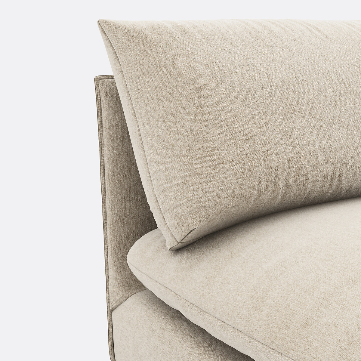 LA REDOUTE INTERIEURS<br>Sofá modular em poliéster mesclado, Malo