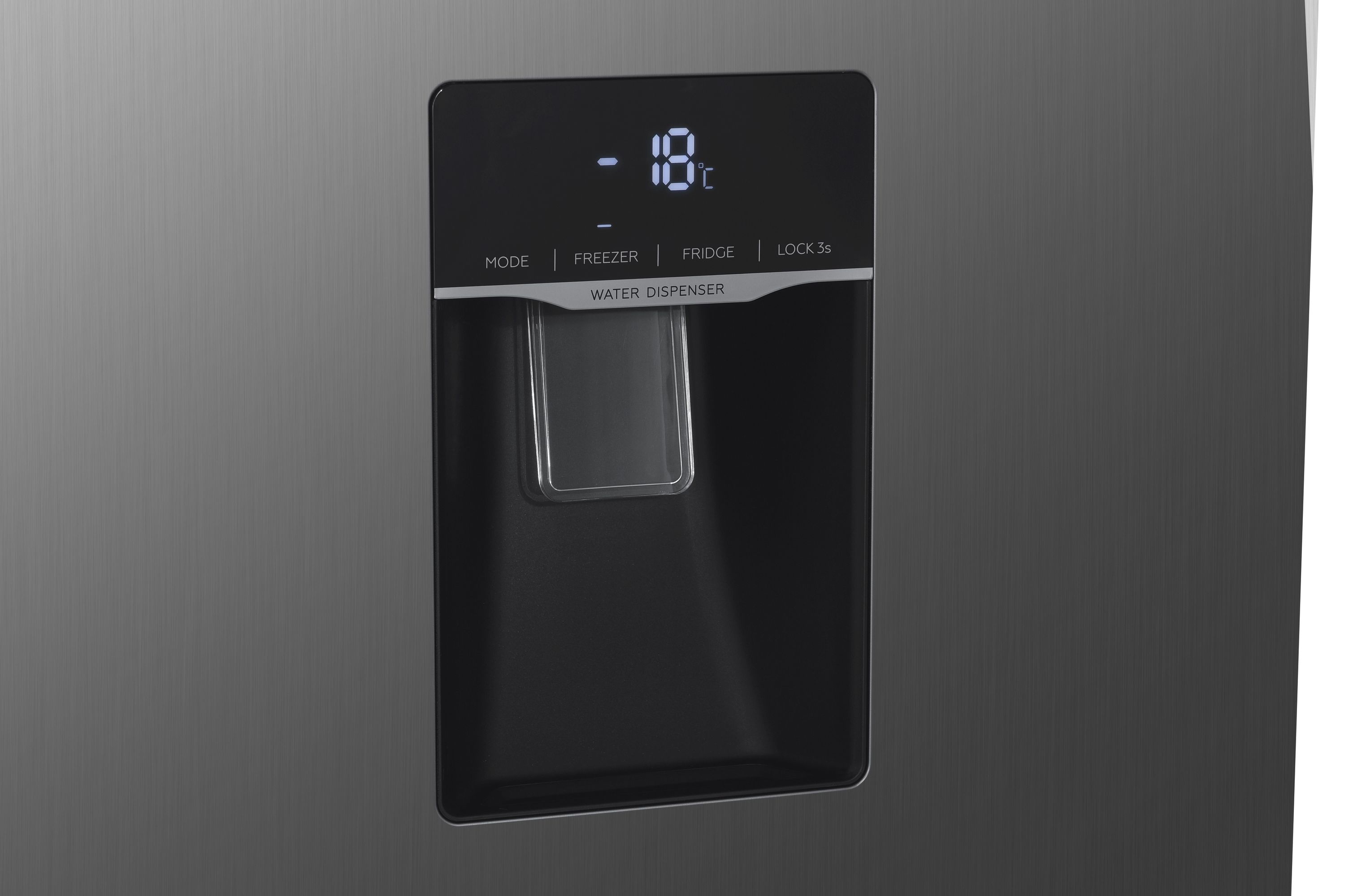 Kühlschrank mit Gefrierer und Wasserspender 439L