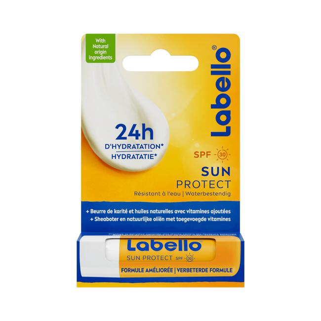 Labello Sun Protect Lippenbalsem 24u Hydratatie SPF301 Stuk