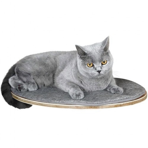Cama de parede para gatos Tofana, cinza