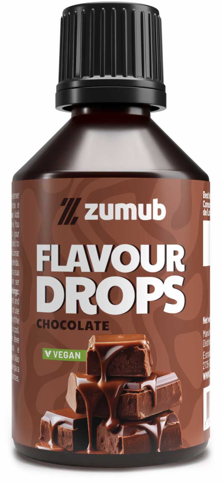 Gotas aromatizantes Zumub sabor caramelo 50ml
