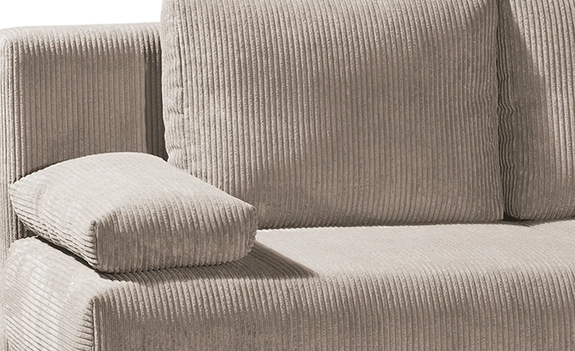 Schlafsofa aus Cord Luna