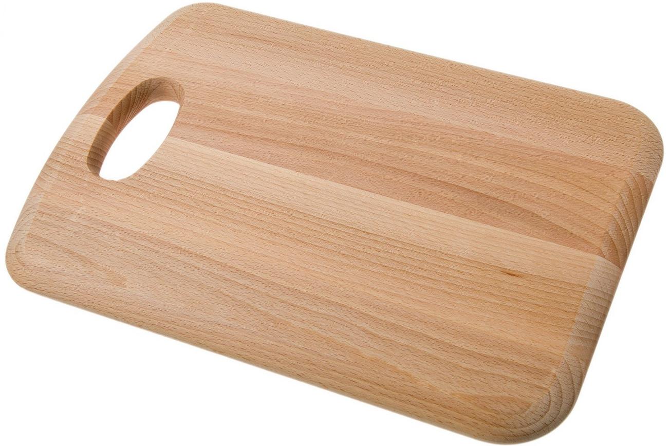 Il Cucinino snijplank met handgreep beukenhout, 34x24 cm
