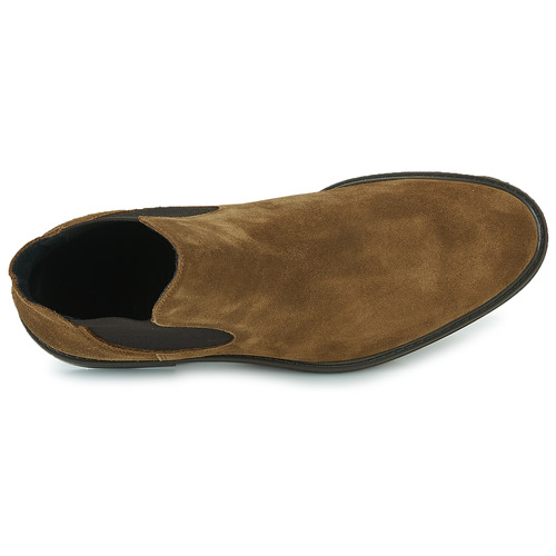 Selected - SLHBLAKE SUEDE CHELSEA BOOT - Cognac