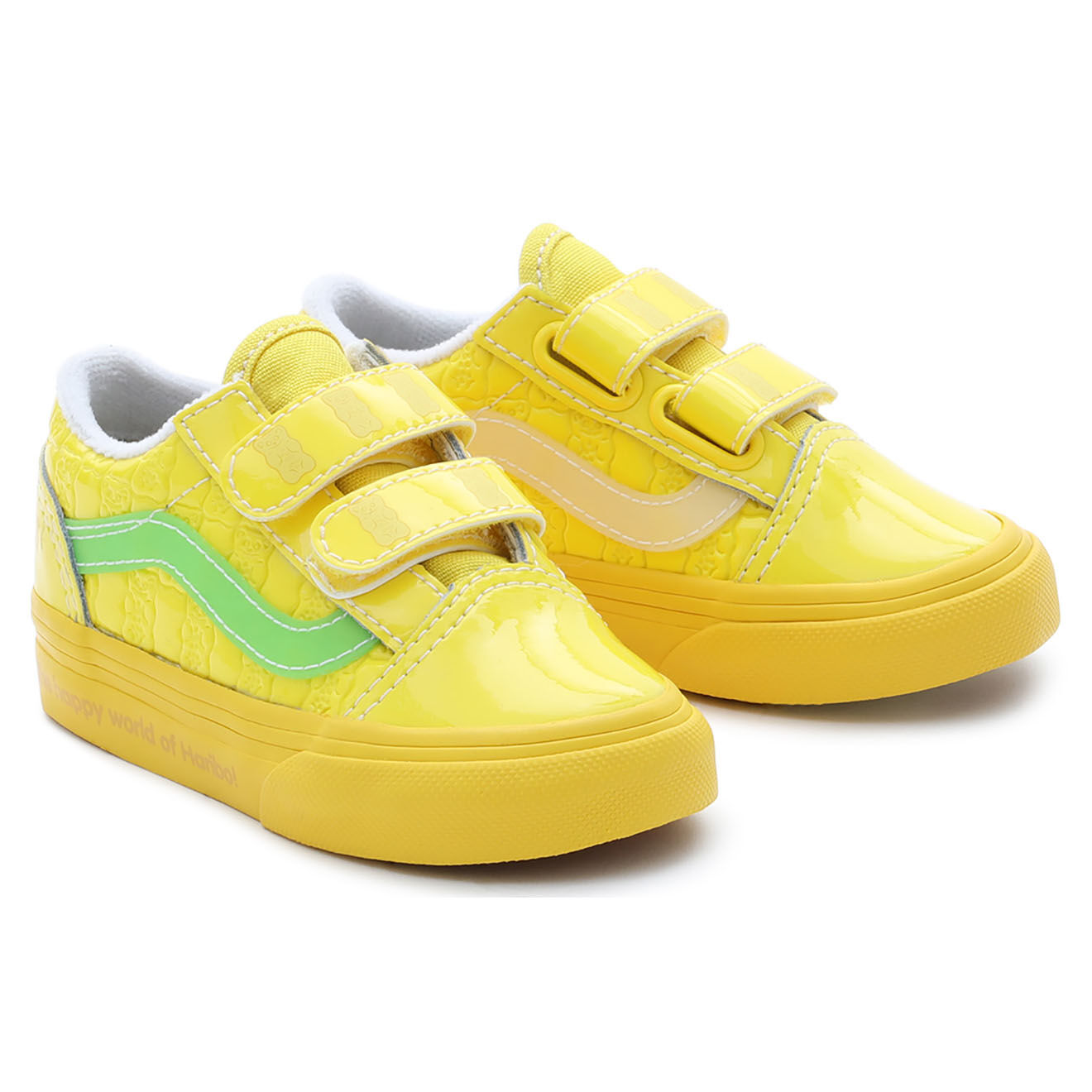 Vans Baskets en Cuir verni Vans x Haribo Old Skool V jaunes