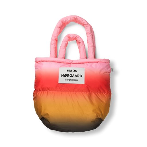 Mads Nørgaard Pillow Shopper, Gradient Pink AOP