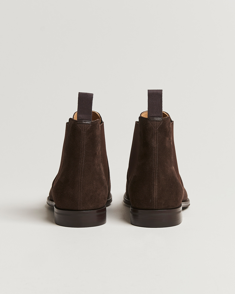 Church's Amberley Chelsea Boots Brown Suede