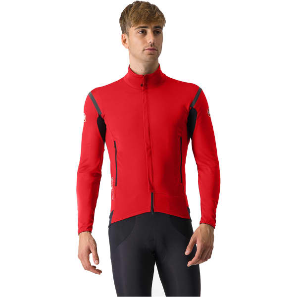 Veste vélo CASTELLI VESTE PERFETTO ROS 2 RICH RED/BLACK REFLEX
