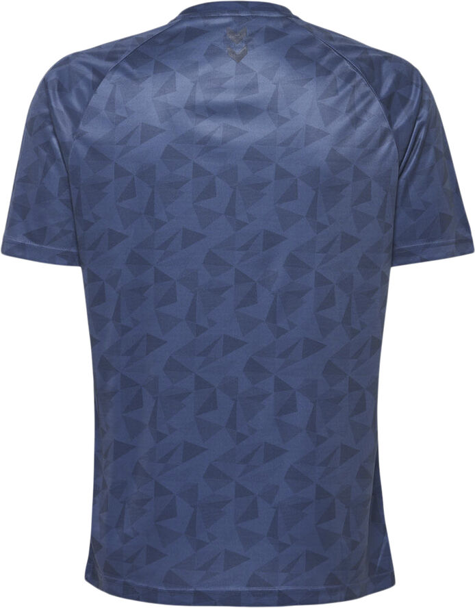 Hummel Active Poly Jersey SS Blå