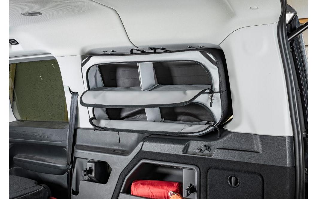 Organizer im Set mit Paneel, Beifahrerseite, kurz<br>Fensterpacktasche für VW Caddy 5