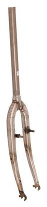 Fourche VTT XC  Al mountain - Acier - 1 pouce 1/8 - Roue 26  - cantilever